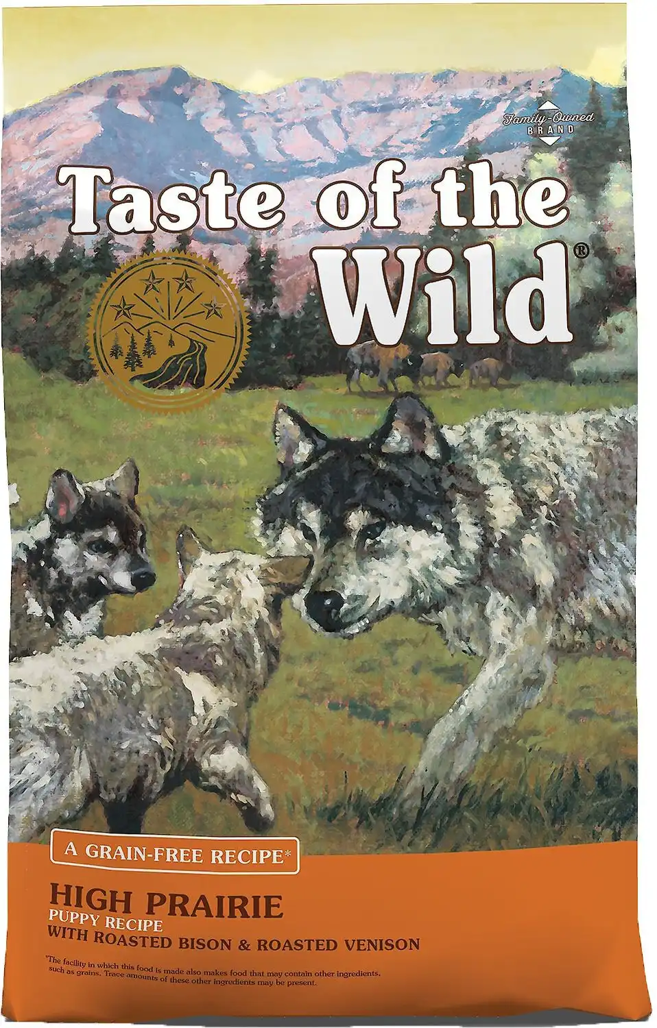 Pienso seco Taste of the Wild High Prairie Puppy Formula sin cereales
