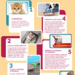 Consejos infalibles: Cómo enseñarle a tu gato a usar la caja de arena